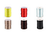 Cordon queue de rat, polyester satin, Ø 2mm 