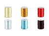 Cordon queue de rat, polyester satin, Ø 2mm 