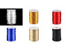Cordon queue de rat, polyester satin, Ø 2mm 