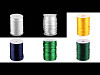 Cordoncino coda di topo, raso di poliestere, Ø 2 mm 