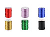 Cordon queue de rat, polyester satin, Ø 2mm 