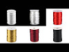 Cordon queue de rat, polyester satin, Ø 2mm 