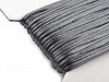 Cordon queue de rat, 100% polyester, satiné, Ø 2mm 