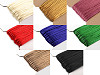 Cordon queue de rat, 100% polyester, satiné, Ø 2mm 