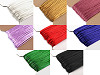 Cordon queue de rat, 100% polyester, satiné, Ø 2mm 