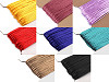 Cordon queue de rat, 100% polyester, satiné, Ø 2mm 