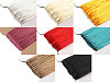 Cordon queue de rat, 100% polyester, satiné, Ø 2mm 