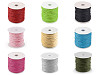 Cordon en coton ciré, Ø 1mm