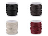 Cordon en coton ciré, Ø 2 mm