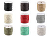 Cordoncino in cotone cerato, dimensioni: Ø 1,5 - 2 mm