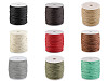 Cordoncino in cotone cerato, dimensioni: Ø 1,5 - 2 mm