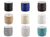 Cordoncino in cotone cerato, dimensioni: Ø 1,5 - 2 mm