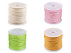 Šňůra bavlněná Ø0,8 mm voskovaná
