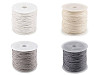 Šňůra bavlněná Ø0,8 mm voskovaná