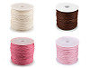 Pamučna voskirana uzica/nit Ø 0,8 mm
