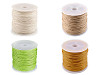 Cordón de algodón encerado Ø0,8 mm