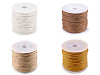 Cordoncino in cotone cerato, Ø 0,8 mm