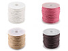 Cordoncino in cotone cerato, Ø 0,8 mm