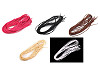 Imitation Leather Flat String width 3 mm