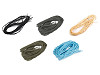 Imitation Leather Flat String width 3 mm