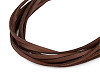 Ficelle plate en similicuir, largeur 2,5 mm