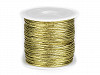 Christmas Flat String with Lurex width 1.1 mm