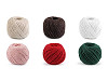 Hilo de algodón/hilo de macramé Ø2 mm