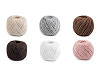 Bavlněný provázek macrame Ø2 mm