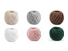 Ficelle en coton/Fil en macramé, Ø 2 mm