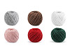 Snur bumbac macrame, Ø2 mm