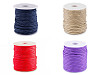 Cordon polyester, Ø 4 mm, avec fil réfléchissant