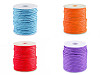 Cordon polyester, Ø 4 mm, avec fil réfléchissant