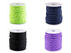 Cordon polyester, Ø 4 mm, avec fil réfléchissant