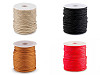 Cordon polyester, Ø 4 mm, avec fil réfléchissant