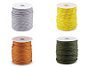 Cordelină paracord cu fir reflectorizant, Ø4 mm