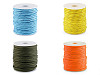 Cordon polyester, Ø 4 mm, avec fil réfléchissant