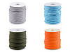 Fallschirmschnur / Polyesterschnur mit Reflektorfaden Ø4 mm 