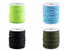 Cordon polyester, Ø 4 mm, avec fil réfléchissant