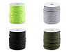 Cordelină paracord cu fir reflectorizant, Ø4 mm