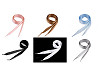 Saténové šnúrky do topánok, tenisiek a mikin dĺžka 110 cm