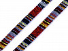 Flat Rope / Multicolour Indian Braided Trim width 7 mm
