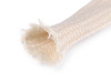 Bavlnená šnúra plochá / dutinka šírka 12 mm