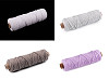 Bavlněná šňůra macrame Ø3 mm rozčesávací