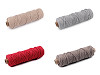 Bavlněná šňůra macrame Ø3 mm rozčesávací