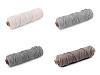 Bavlněná šňůra macrame Ø3 mm rozčesávací