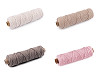 Hilo de algodón para macramé Ø3 mm, peinado