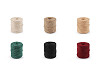 Spago / cordoncino di iuta, dimensioni: Ø 2 mm, per maglia e uncinetto, 100 g