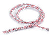 Twisted cord with lurex effect Ø3 mm
