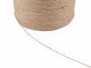 Jutový povrázok Ø1 mm na pletenie tašiek a dekorácií