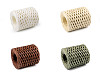 Filato di rafia / rafia per borse a maglia - naturale, larghezza: 5 - 8 mm
